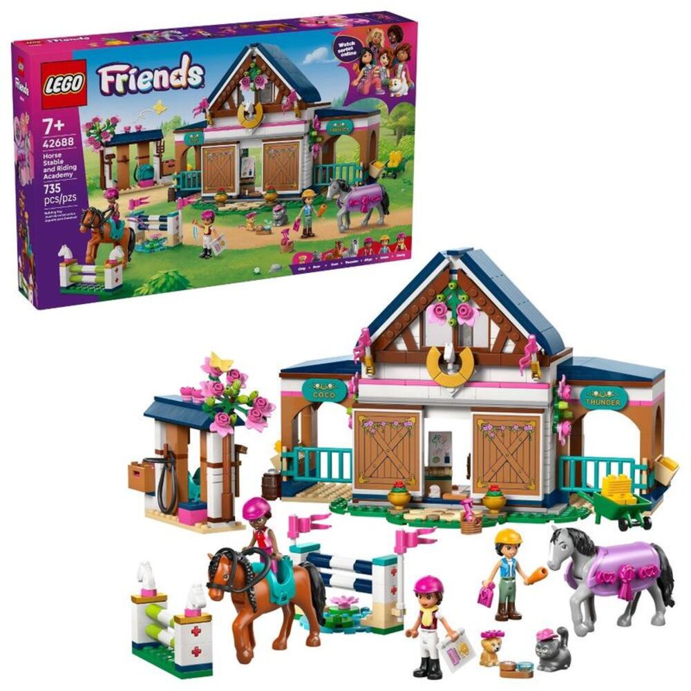 LEGO Friends Horse Stable and Riding Academy 42688